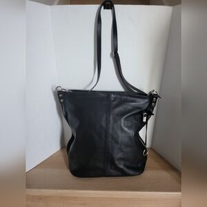 Gianni Conti Genuine Leather Crossbody Bag.